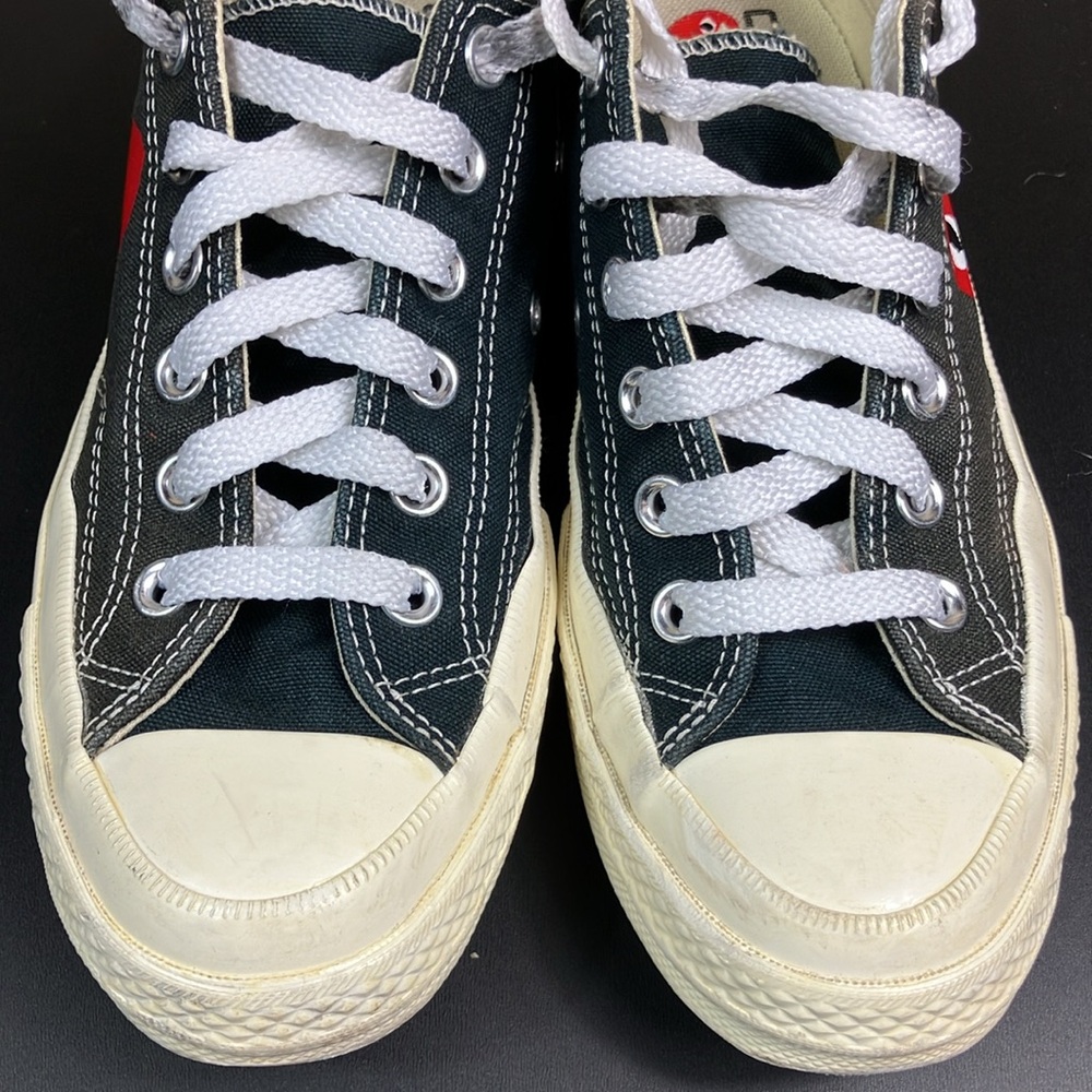 Converse x Comme Des Garçons Play Chuck 70 Low Sneaker Shoes Unisex M 6 / W 8 - Picture 2 of 13